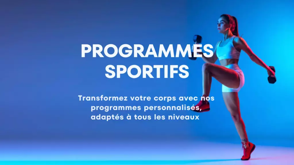 Programmes sportifs personnalisés